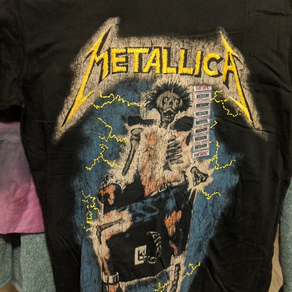 Metallica Ride the Lighting Bravado shirt M